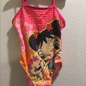 Kids Ni Hao Kai Lan One Piece Bathing Suit